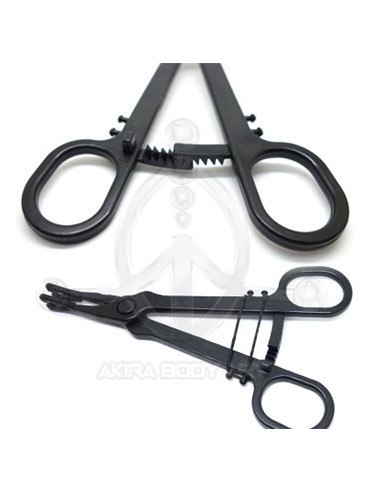 Pinza desechable triangular abierta (ESTÉRIL)