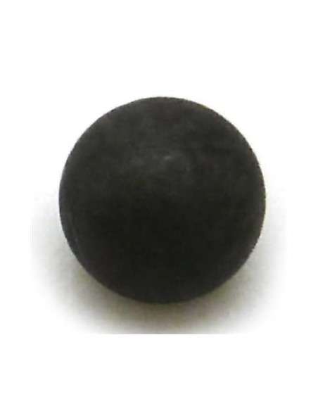 Bola acero negro mate