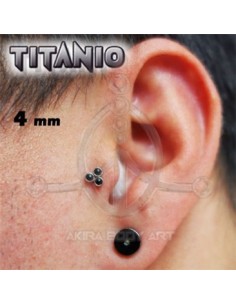 Labret titanio ROSCA INTERNA ? Joyas negras