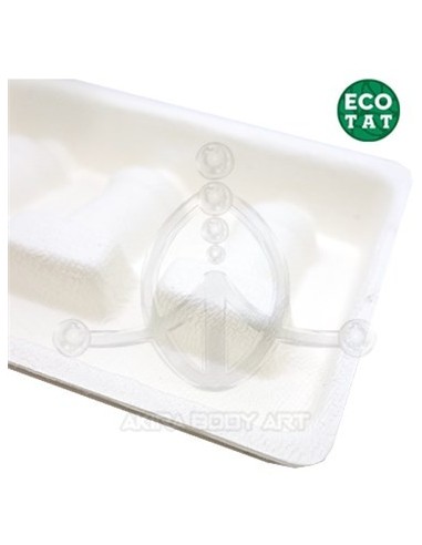Bandeja para cartuchos BIODEGRADABLE.