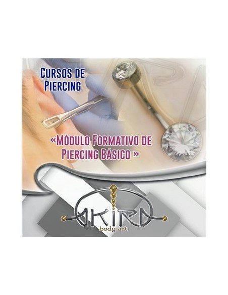 Curso BÁSICO de Piercing - Anillado Corporal (48 Horas)