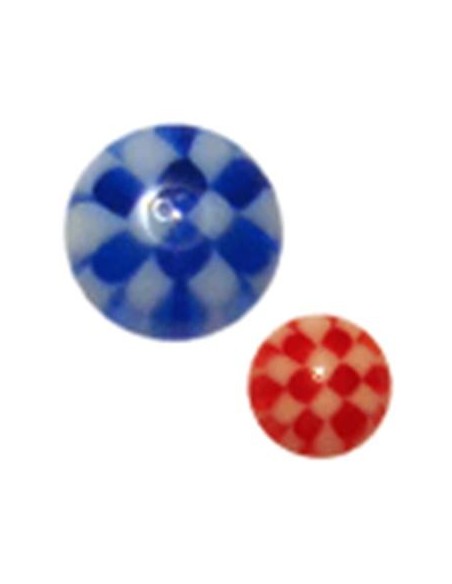 Bola cuadros mosaico