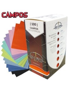 Campos no estériles de colores.