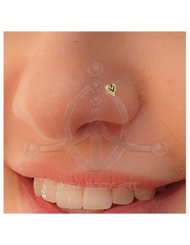 Nostril Étnico Corazón