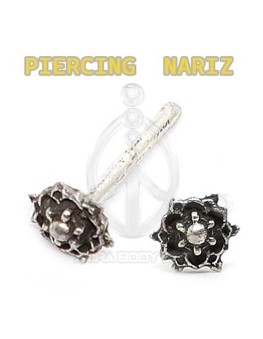 Nostril Étnico FLOR (PLATA)