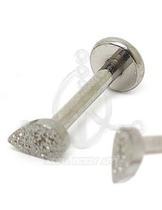 Labret Lágrima joyas (Rosca interna)