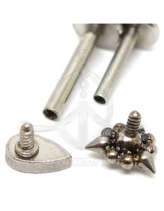 Labret Lágrima joyas (Rosca interna) 2