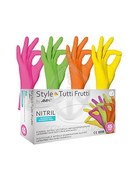Guantes de Nitrilo TUTTI FRUTTI