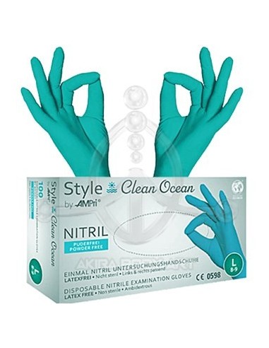 Guantes de Nitrilo CLEAN OCEAN