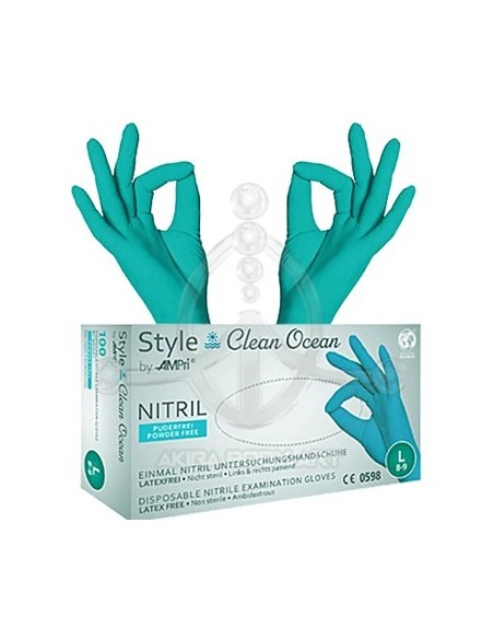 Guantes de Nitrilo CLEAN OCEAN