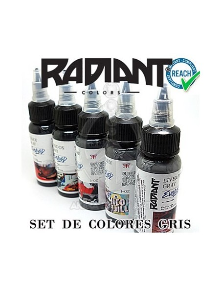 Set de Tinta Radiant GRIS