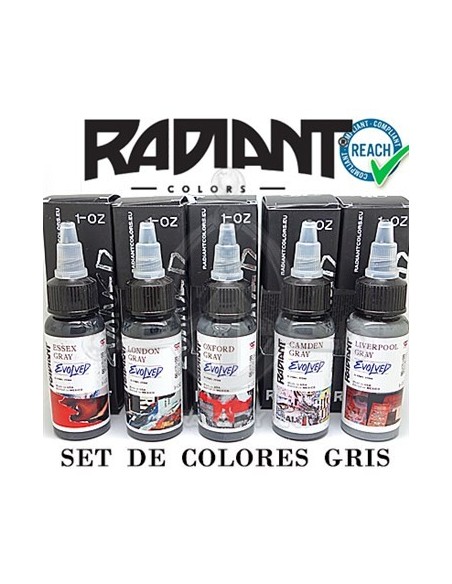 Set de Tinta Radiant GRIS
