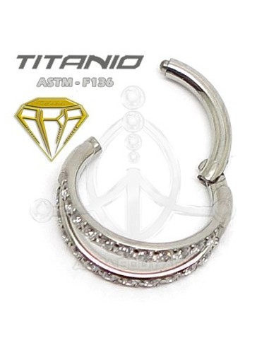 Aro segmentado 2 aros - joyas