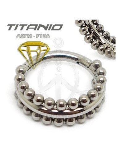 Aro segm. bolas exteriores 1,2 x 8mm