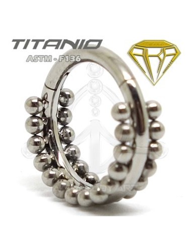 Aro segm. bolas exteriores 1,2 x 8mm