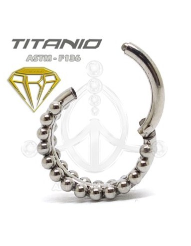 Aro segm. bolas exteriores 1,2 x 8mm