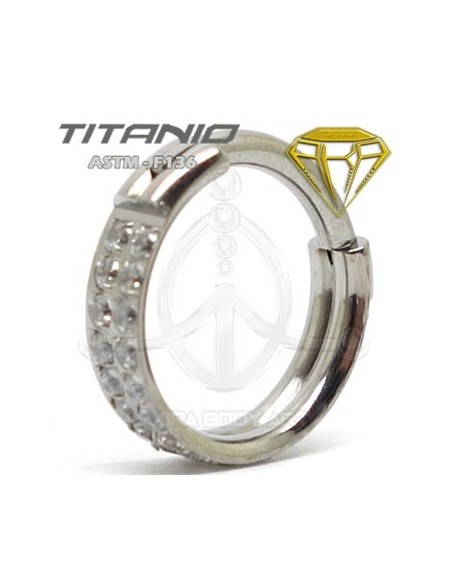 Aro segmentado 2 aros - joyas