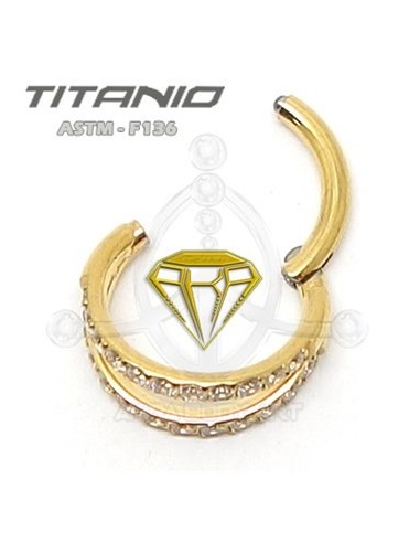Aro segmentado 2 aros - joyas