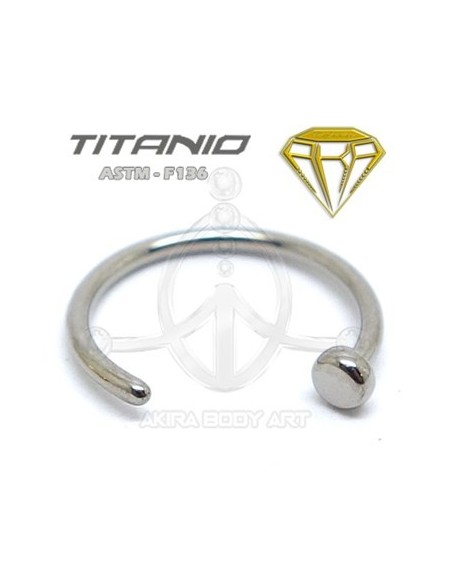 Aro de fácil inserción - Titanio