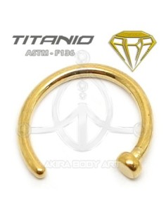 Aro de fácil inserción ? Titanio ORO