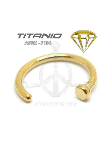 Aro de fácil inserción ? Titanio ORO