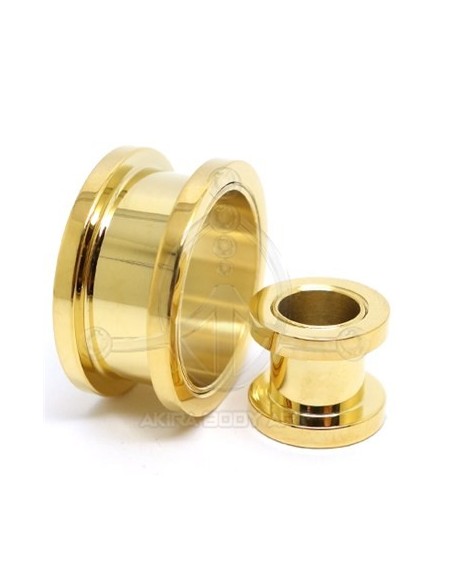 GOLD Steel Threaded Tunnel