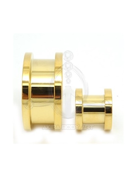 GOLD Steel Threaded Tunnel