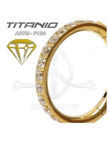 Aro segmentado joyas ? ORO