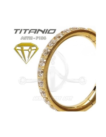 Aro segmentado joyas ? ORO