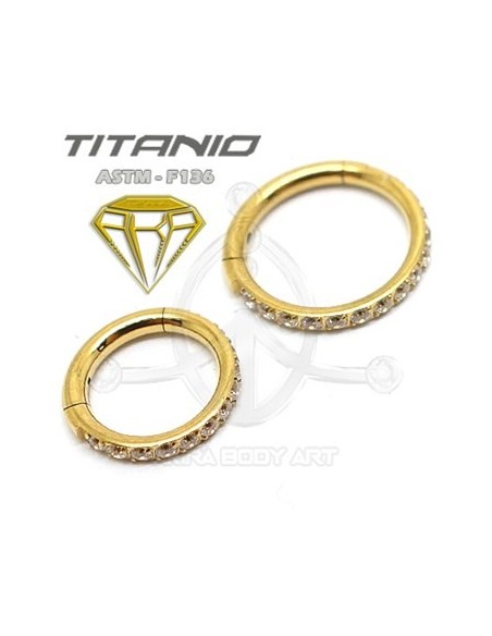 Aro segmentado joyas ? ORO