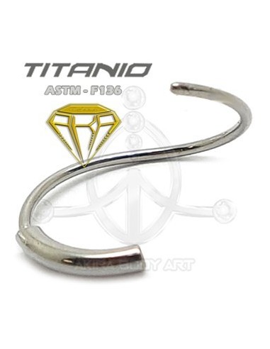 Aro Flexible Titanio Crudo