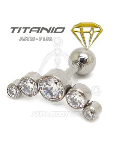 Tragus Luna 5 Joyas