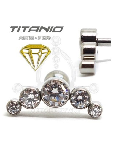 Tragus Luna 5 Joyas
