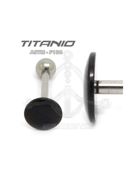 Barbell CHAPA Negra 1.6x16