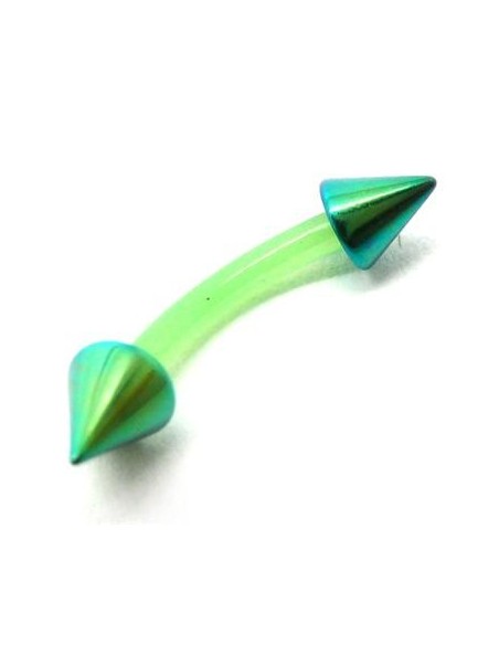 Minibanana bio-plast con pinchos titanio