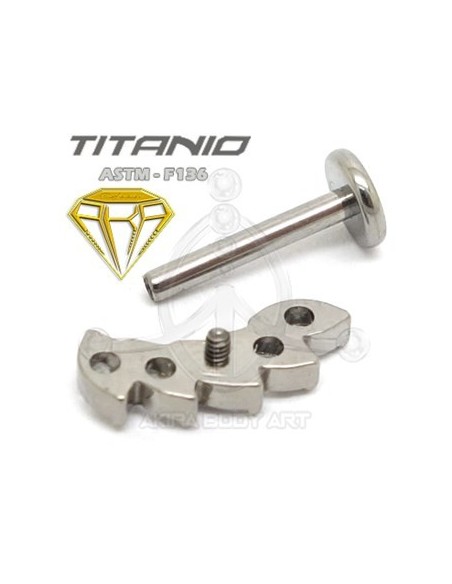Labret PÉTALOS - Titanio