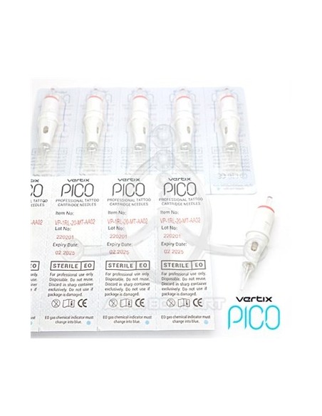 Agujas Vertix PICO ? RL-LT (TEXTURIZADA)
