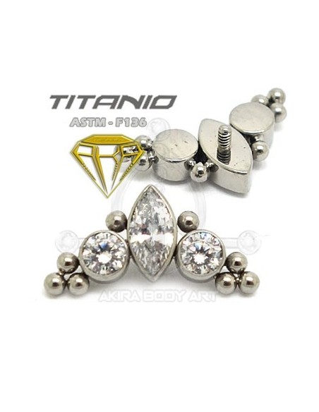 Repuesto JOYAS con Bolas - Titanio
