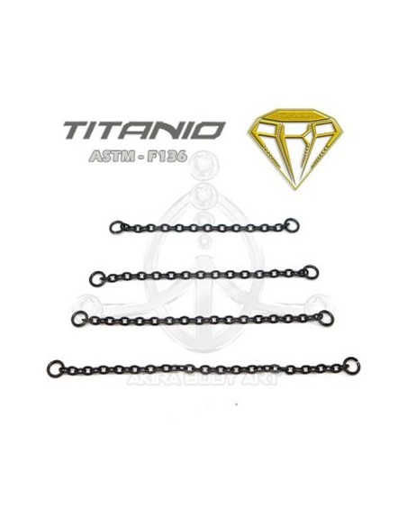 Cadena para joyería - NEGRO