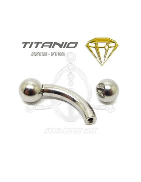 Mini-Banana GROSOR Titanio