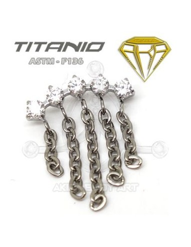 Repuesto Joyas Curvas - Cortina de Cadenas