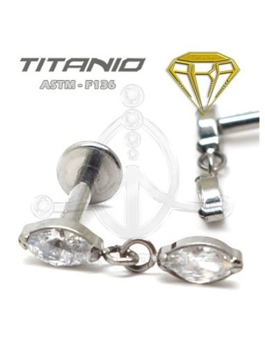Labret OJOS de CRISTAL
