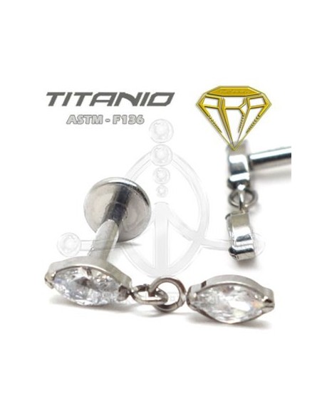 Labret OJOS de CRISTAL