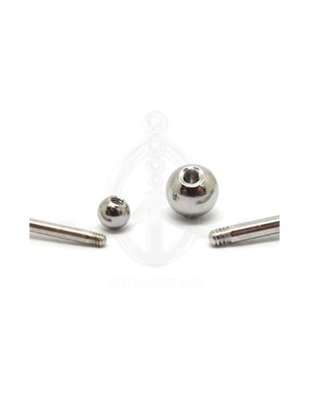Barbel acero 316L
