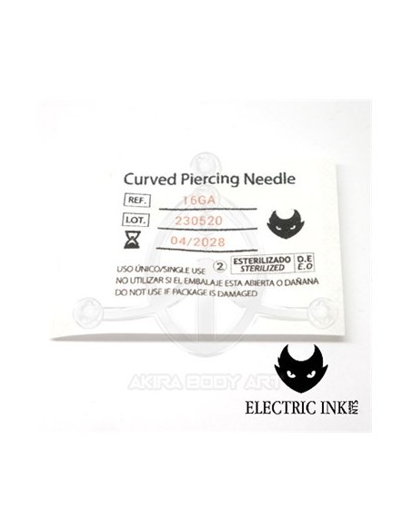 Aguja americana CURVA ? Electric Ink