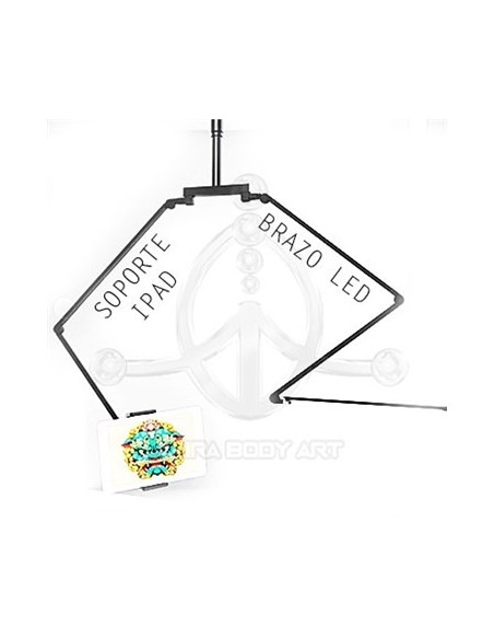 Lámpara Led PARED + Soporte Ipad