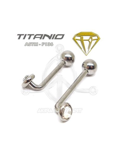 Barbell Christina Titanio R. INTERNA - 4mm