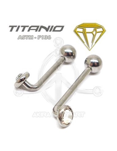 Barbell Christina Titanio R. INTERNA - 5mm