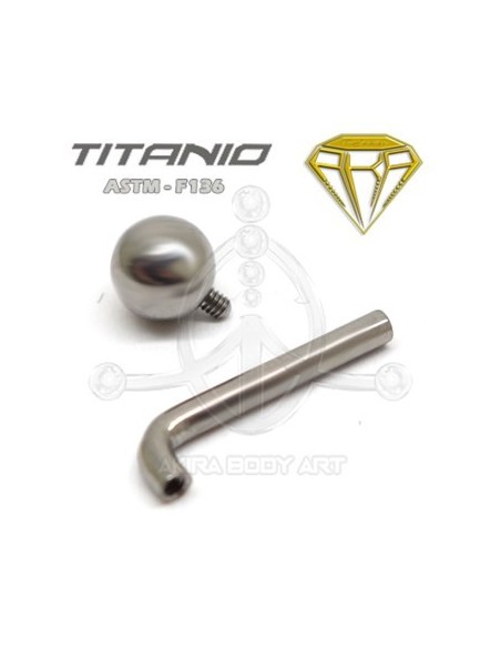 Barra Barbell Christina Titanio R. INTERNA