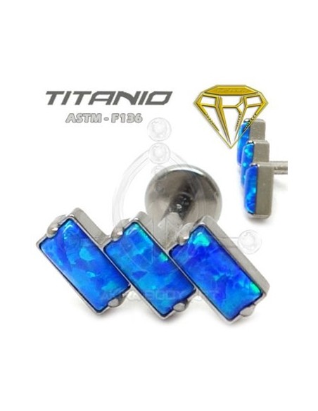 Labret Espejo JOYAS Azul